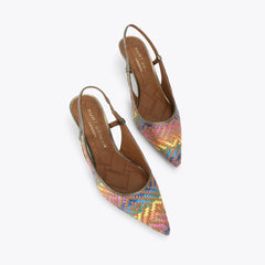 belgravia sling back heel