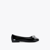 junior mini eagle bow ballet flat
