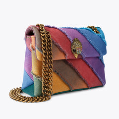 mini denim kensington bag