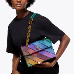 large denim kensington bag