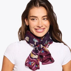 printed scarf