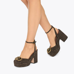 chelsea closed platform heel