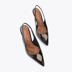 belgravia high sling heel