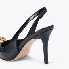 belgravia high sling heel