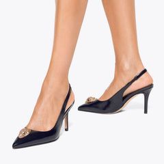 belgravia high sling heel