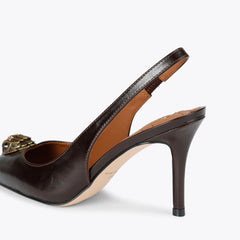 belgravia high sling back heel