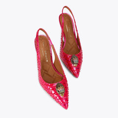 belgravia high sling back heel