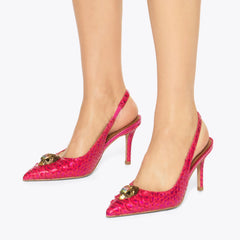 belgravia high sling back heel