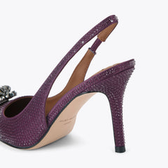 belgravia high sling back heel