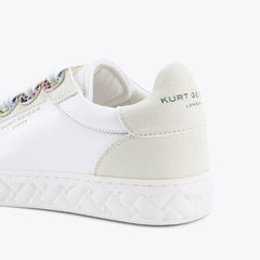 kensington eyelet slim sneaker