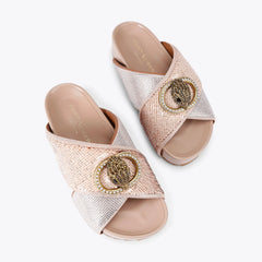 chelsea cross strap sandal