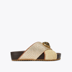 chelsea cross strap sandal