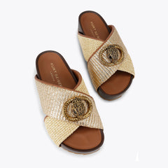 chelsea cross strap sandal