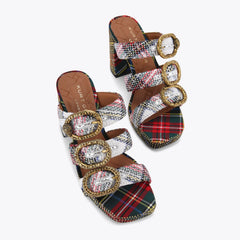 mayfair platform mule heel