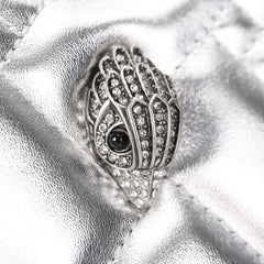 micro heart cross body bag