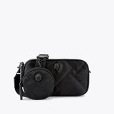 small recycled duo zip camera bag