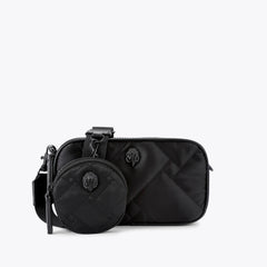 small recycled duo zip camera bag