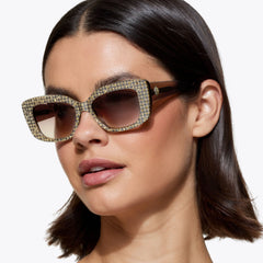 shoreditch gem rectangle sunglasses