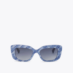 shoreditch gem rectangle sunglasses