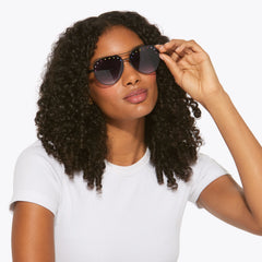 shoredich aviator gem sunglasses