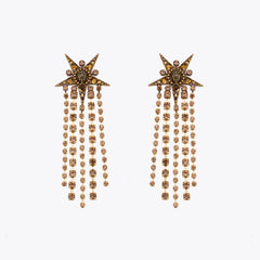 large star earrings