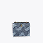 mini denim purse