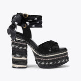 chelsea scarf platform heel