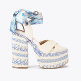 chelsea scarf platform heel