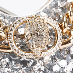 small chelsea chain hobo bag