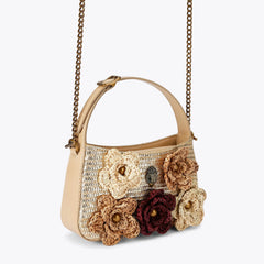 mini flower bond shoulder bag