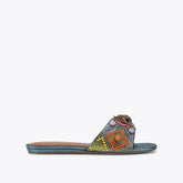 kensington jewel flat sandal