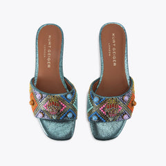 kensington jewel flat sandal