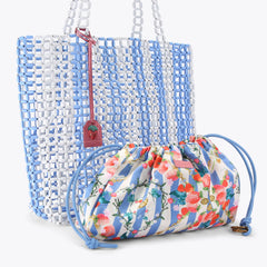 beaded kensington shopper bag