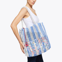 beaded kensington shopper bag