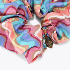 printed scrunchie