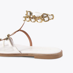 regent flat gladiator sandal