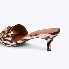 mayfair mid mule heel