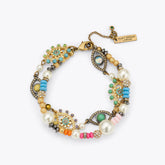 multi strand eye bracelet