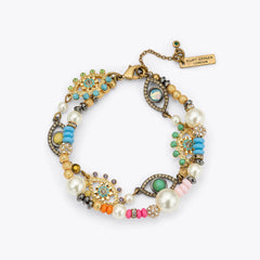 multi strand eye bracelet