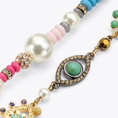 multi strand eye bracelet