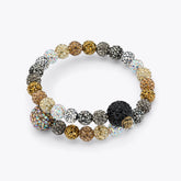 pave bubble bracelet