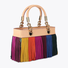 square kensington fringe bag