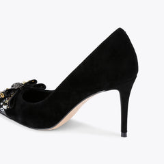 belgravia stud bow heel