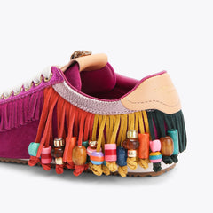 islington beaded tassel sneaker