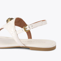 kensington flat slingback