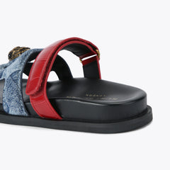 eagle cut out sandal