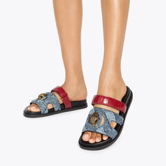 eagle cut out sandal