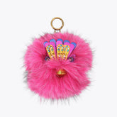 pom pom eagle charm