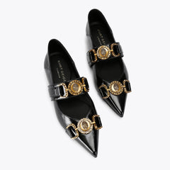 mansion point slip on flat