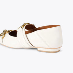 mansion point slip on flat